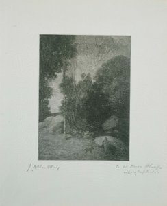 Pan and the Wolf by Julian Alden Weir